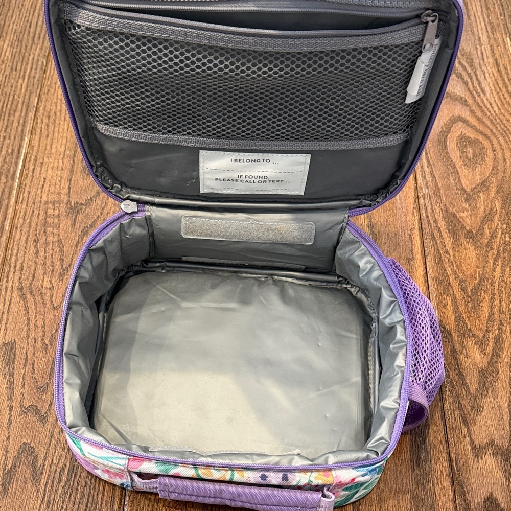 Pottery Barn Kids Floral Small Backpack and Lunchbox Set - Picture 6 of 8